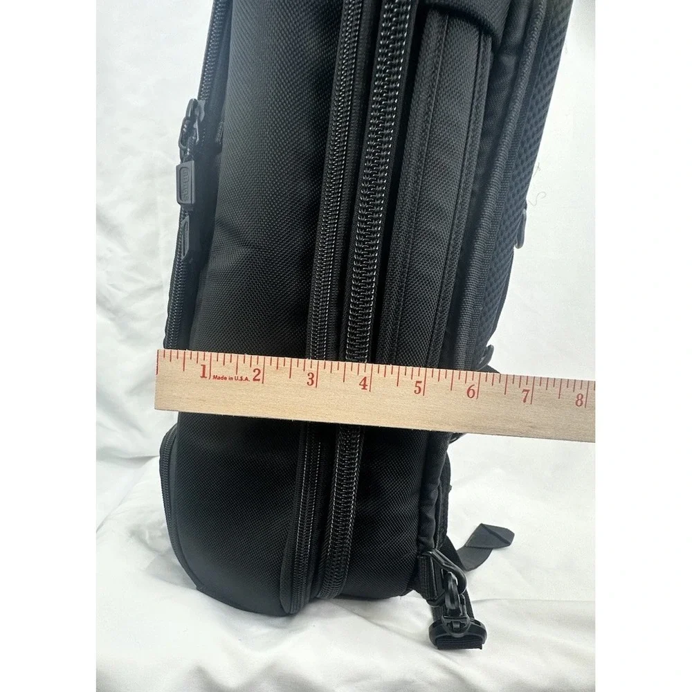 eBags TLS Professional Laptop Backpack Black Orange Travel Bag EB2146-16